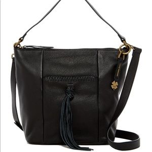 Lucky Brand Carmen Black Leather Tote